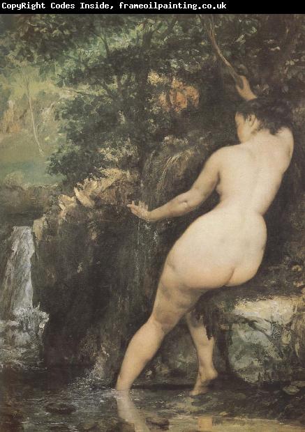 Gustave Courbet Bather